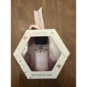 World Market Diffusing Stone Set Dream Catcher Aromatherapy Blend Essential Oil